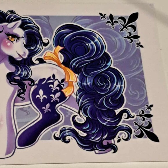 Fleur pony / horse post card - Picture 3 of 3